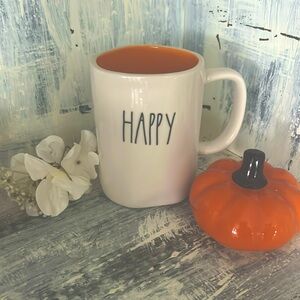 Rae Dunn double-sided HAPPY HALLOWEEN mug